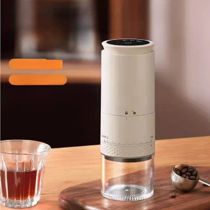 GrindMate – USB Genopladelig Kaffekværn med Justerbare Indstillinger