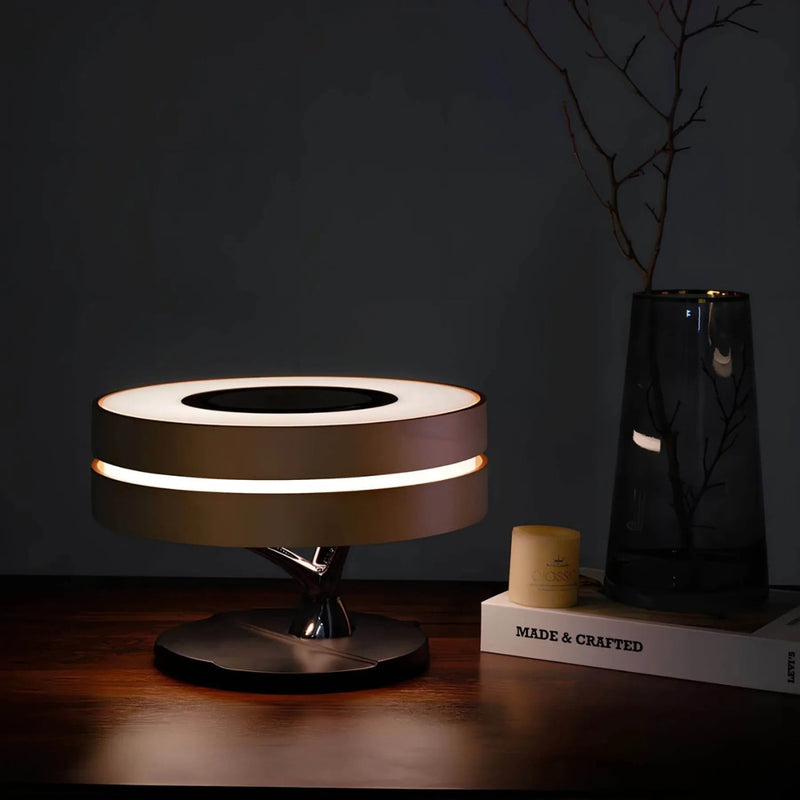 GlowNest - LED-bordlampe med varmt lys og minimalistisk, naturligt design