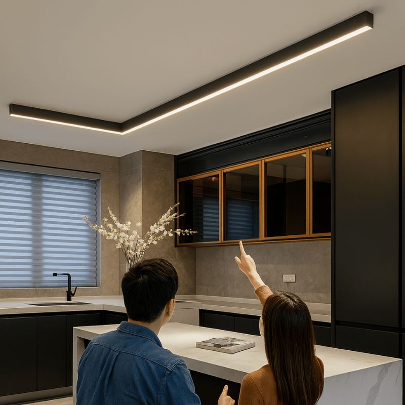 BrightEdge – LED loftlampe til indendørs belysning