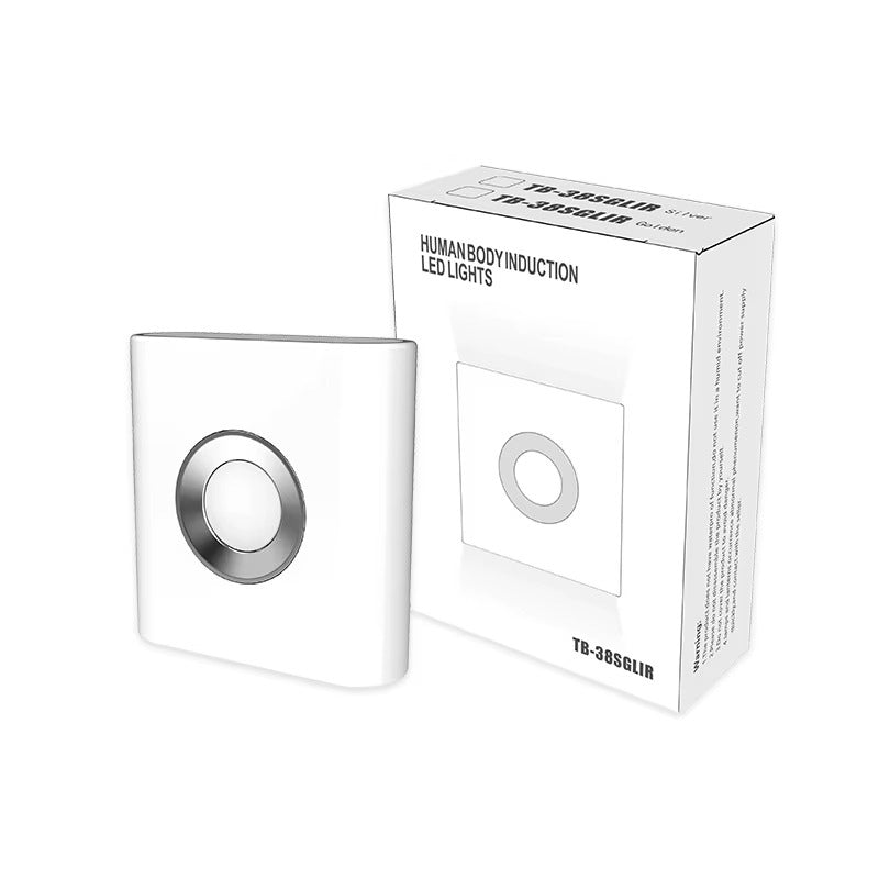 GlowSense – Moderne genopladelig LED-natlys med bevægelsessensor