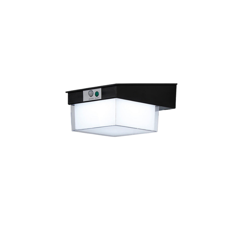 LumiForm – Solcelledrevet LED-udendørslampe, rundt og firkantet design