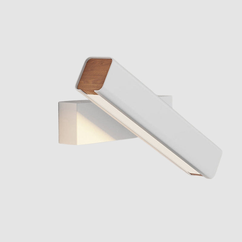 FlexiGlow - LED Væglampe med Justerbart Hoved til Indendørs Belysning