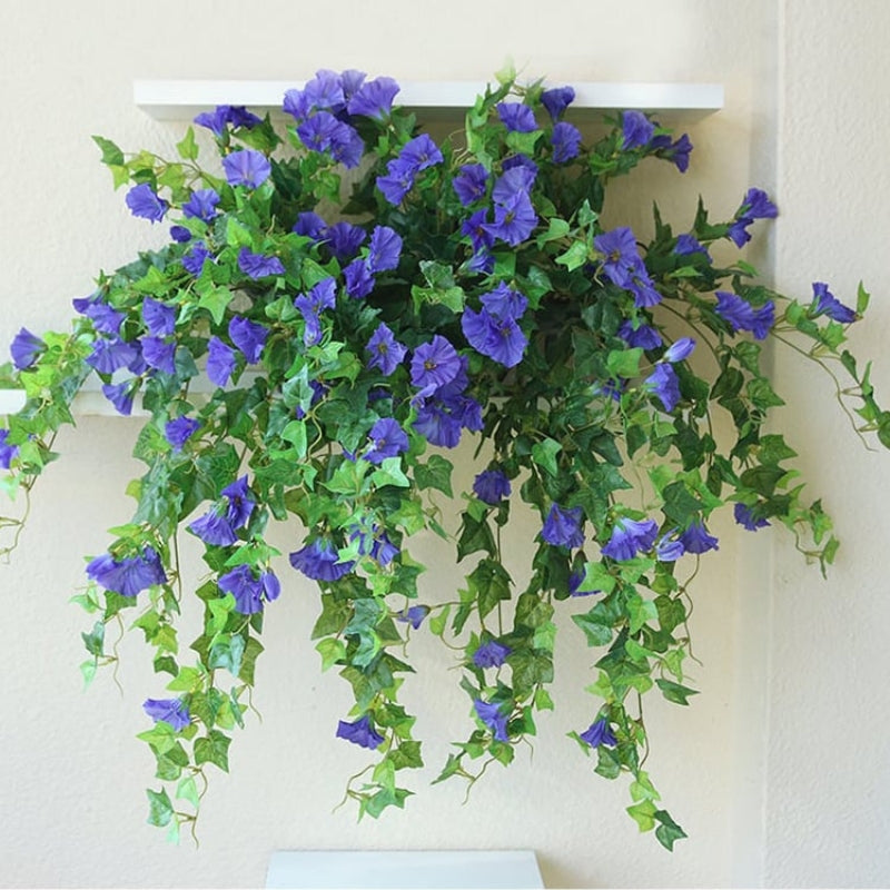 BloomHaven – Sæt med Kunstige Morgenfrueblomster med Hængesnor