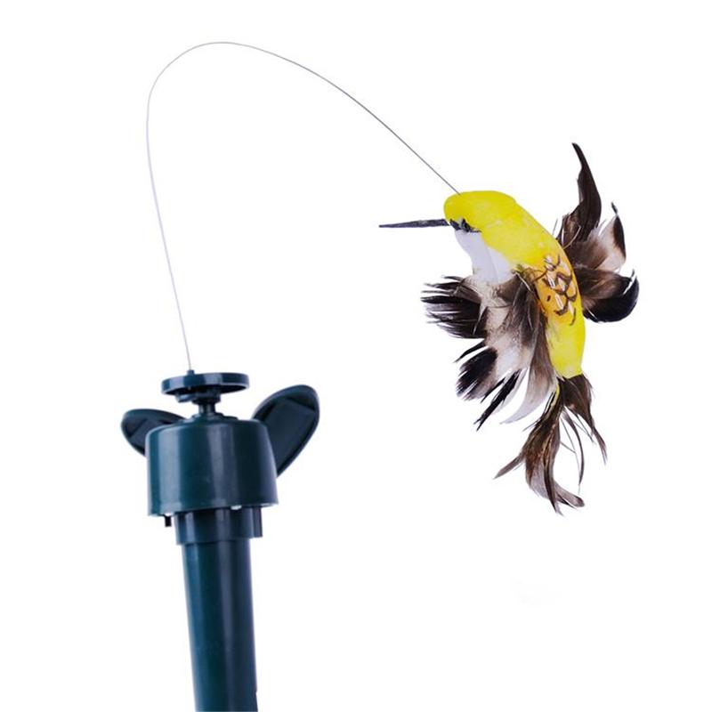 NatureGlow - Solar havedekoration med bevægelige kolibri- og sommerfuglefigurer