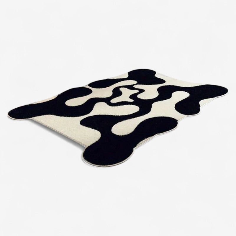 RugForm - Gulvtæppe med Skridsikker Bund og Uregelmæssig Form