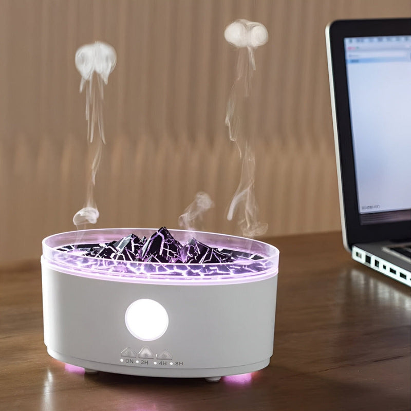 AromaGlow – Meduse inspireret Aroma Diffuser med Tænd Sluk Knap