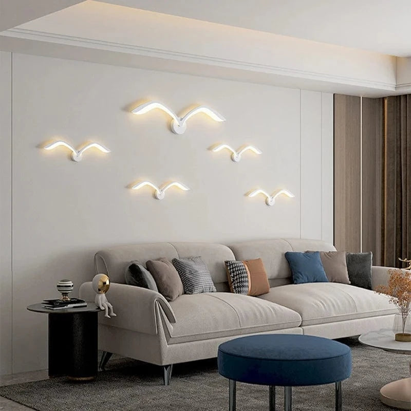 NordiLux – Moderne nordisk LED-væglampe med varmt skær