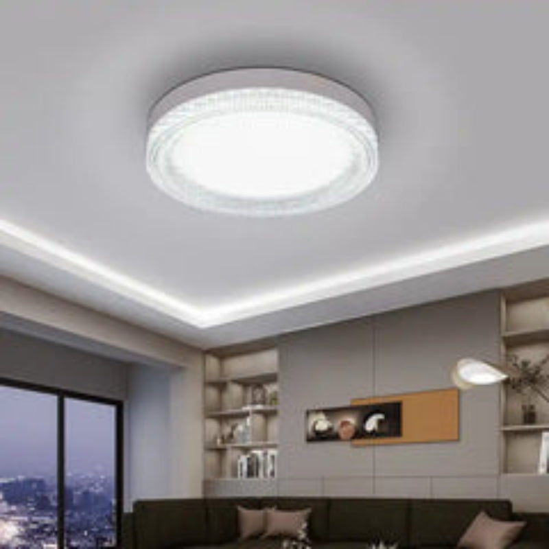 LumiRound – Rund LED Loftlampe med Moderne Design til Indendørs Brug