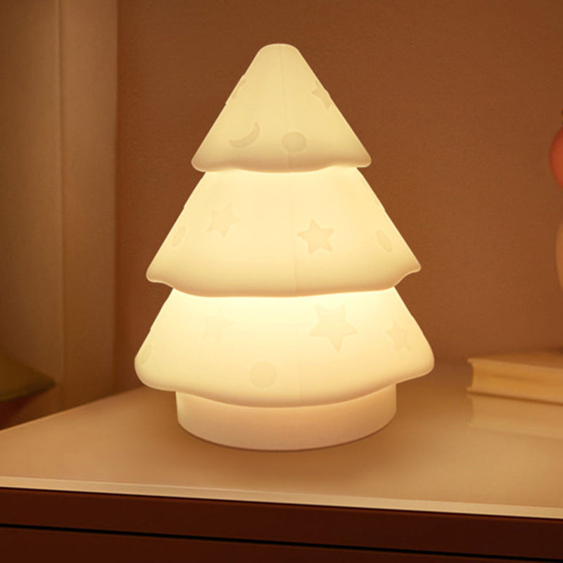 TreeGlow – Silica juletræs-LED natbordslampe