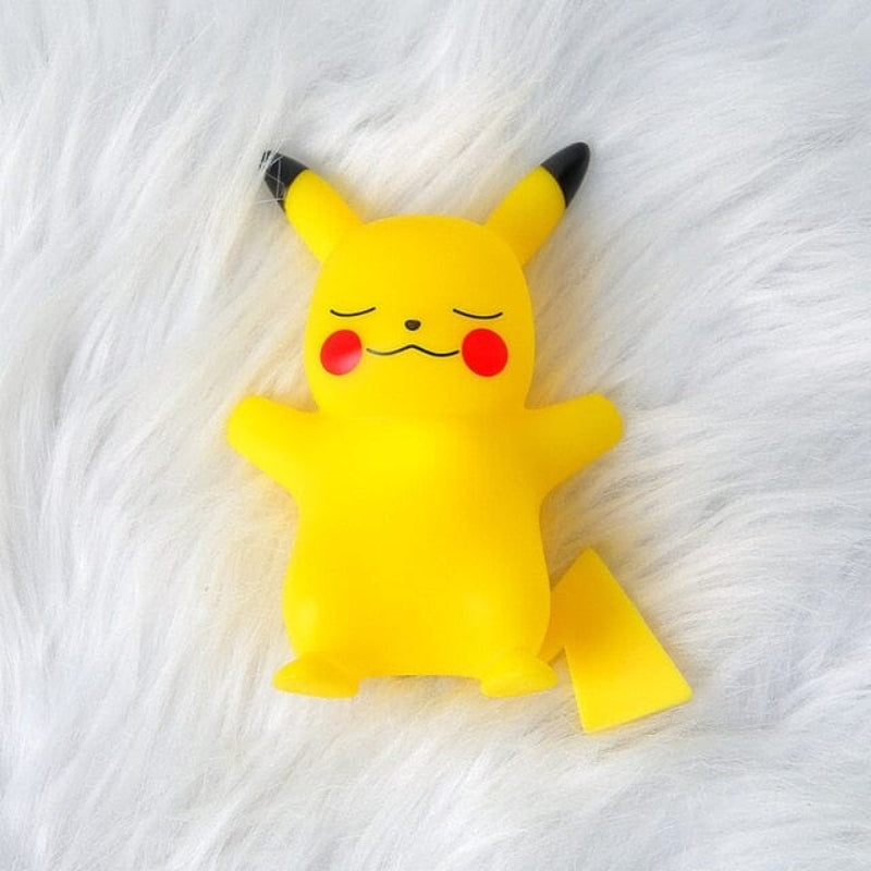 GlowCritter - Pikachu-inspireret LED-natlampe med blød glød til børneværelser