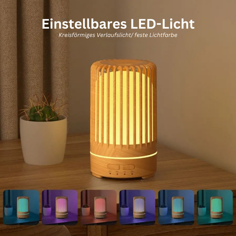 PureMist – Mini aromaluftfugter med LED lys til hjemmet og kontoret
