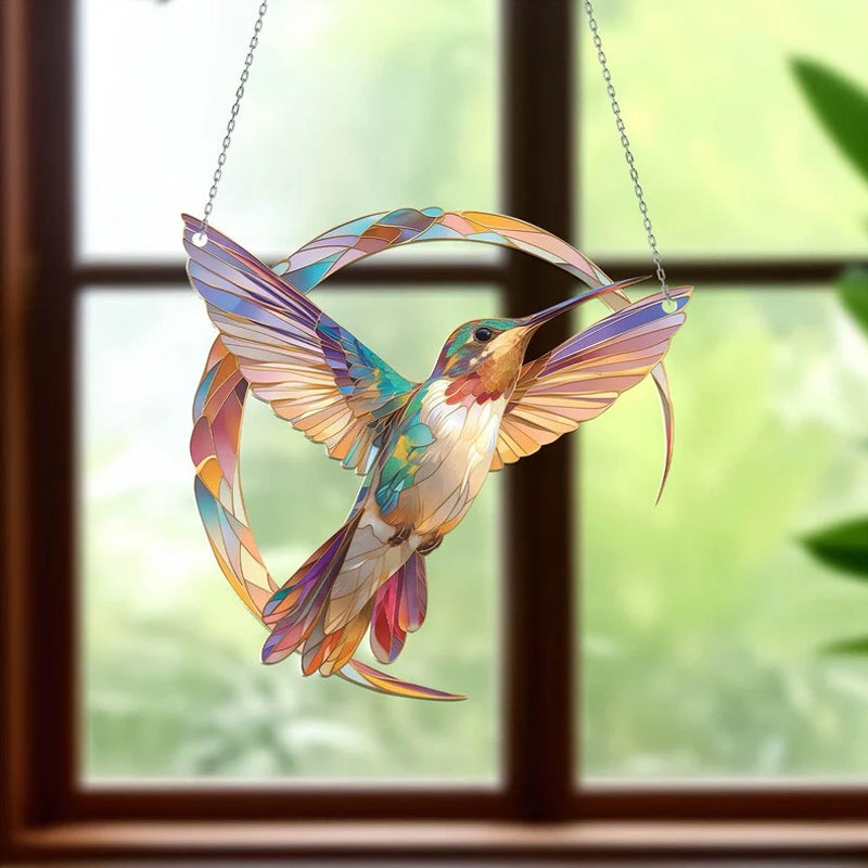 LumiWings – Levende Hummingbird Suncatcher til enestående vinduesindretning