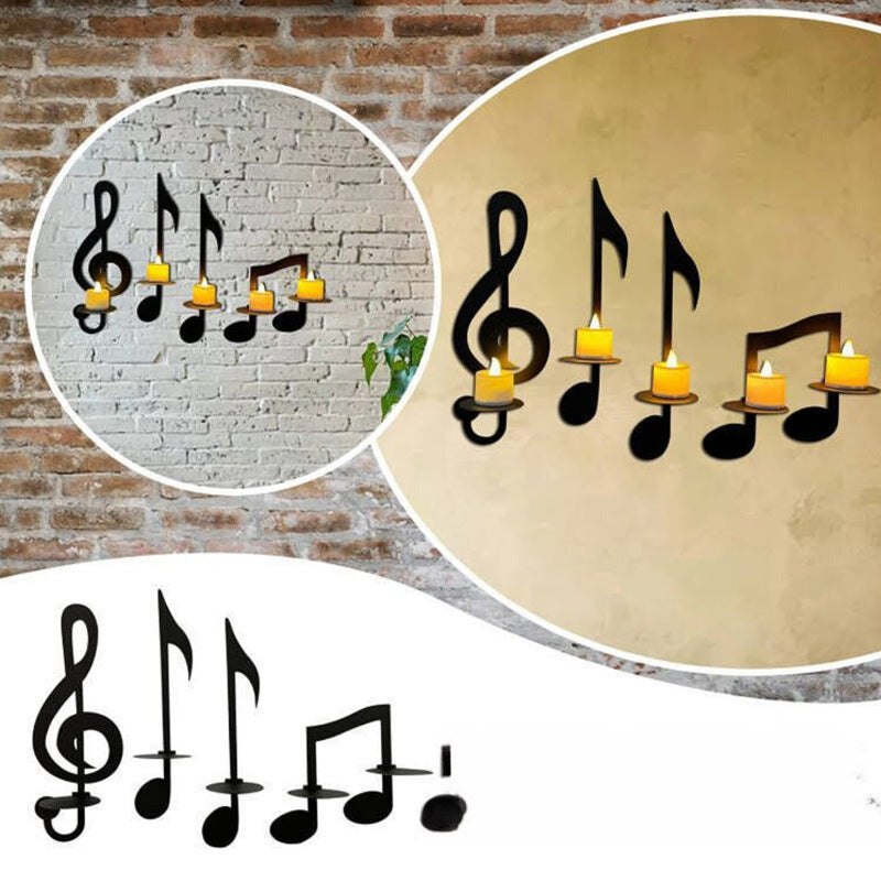 RhythmLuxe - Creative Musical Notes Væglampe til Inspireret Belysning