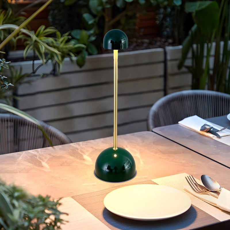 AuraGlow – Trådløs LED-skrivebordslampe med blødt ambient lys
