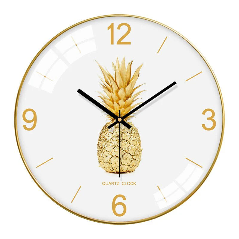 NordicTime – Minimalistisk skandinavisk vægur med lydløs mekanik til moderne hjem