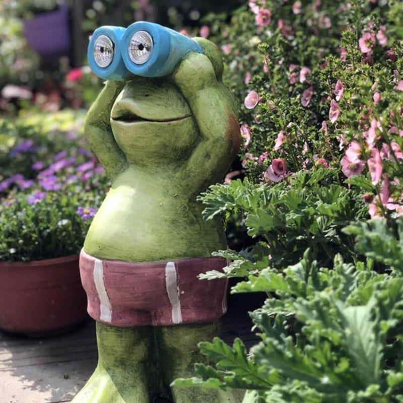 FroggyGlow – Udendørs Vandtæt Dekorativ Frø-Natlampe