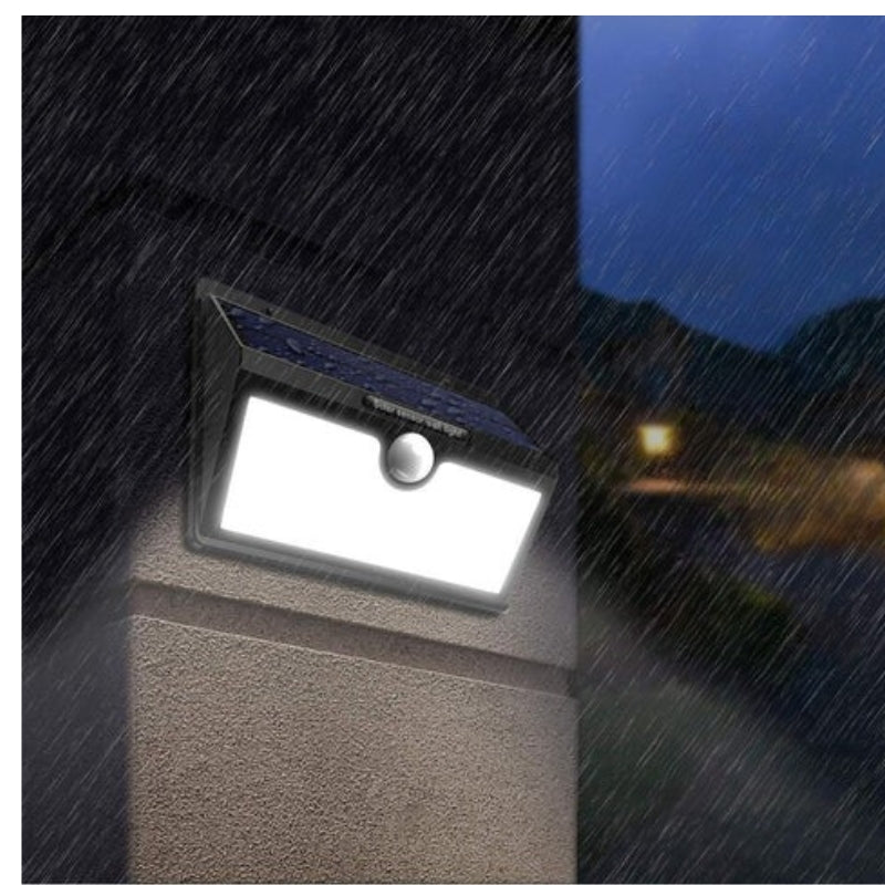 SunGuard – Soldrevet udendørs LED-væglampe med vandtæt design