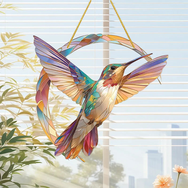 LumiWings – Levende Hummingbird Suncatcher til enestående vinduesindretning