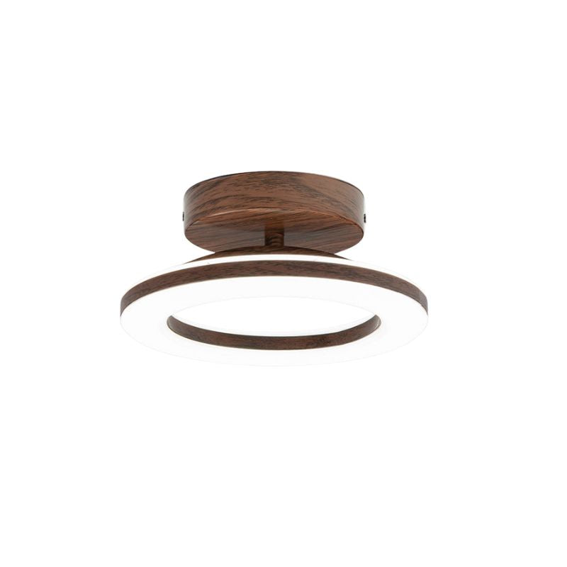 AuraGlow – Moderne akryl rund LED loftlampe med minimalistisk design