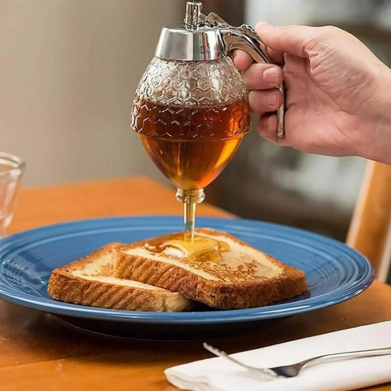 HoneyFlow – Honningdispenser med ergonomisk håndtag