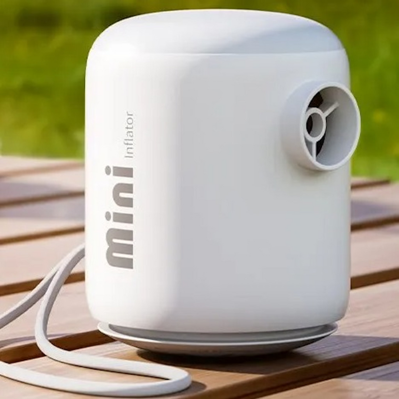 PumpMaster – Kompakt minipumpe med USB-C til hurtig oppustning og tømning