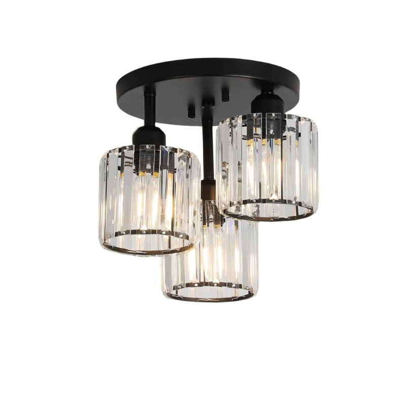 ShineVista – Moderne Krystal Lysekrone Loftlampe med Justerbar Lysstyrke