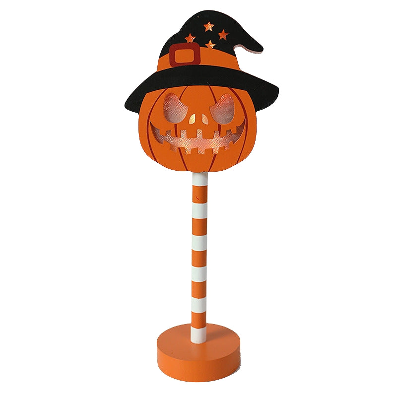 PumpkinGlow – Moderne Art Deco Græskar LED Bordlampe med Klassisk Design