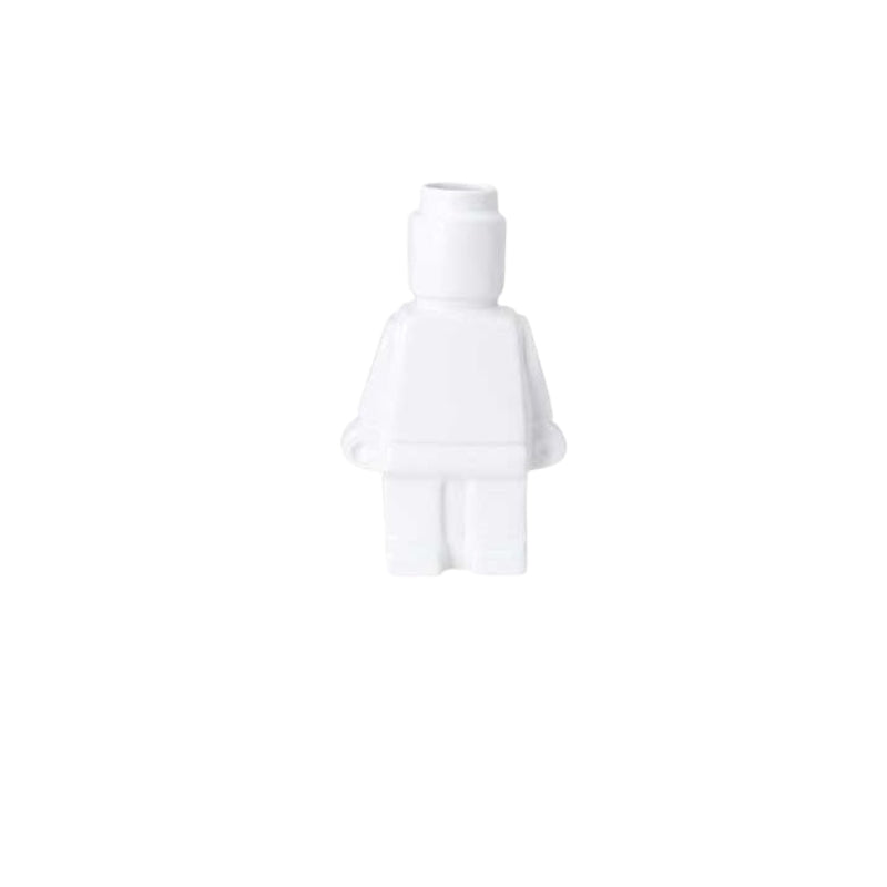 BrickBloom – Legende Resin Lego Kropsvase til Unik Hjemmeindretning