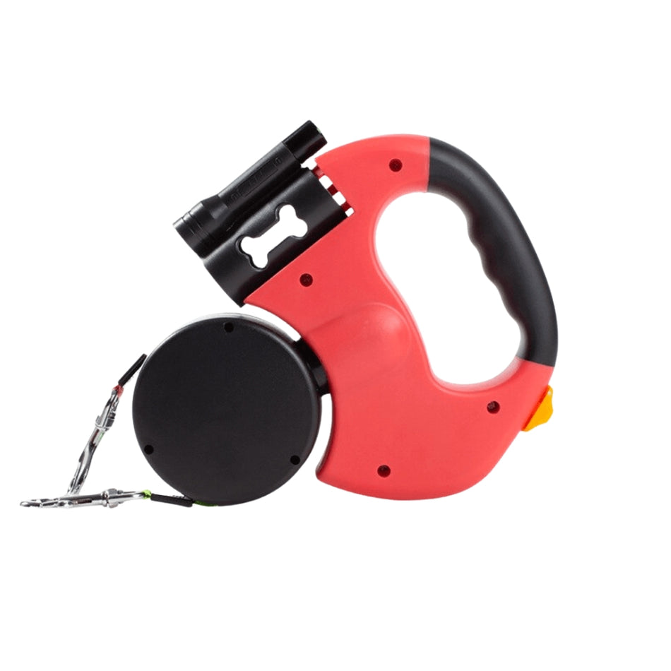 PawBright – Dobbelt Hundesnor med Indbygget Lygte