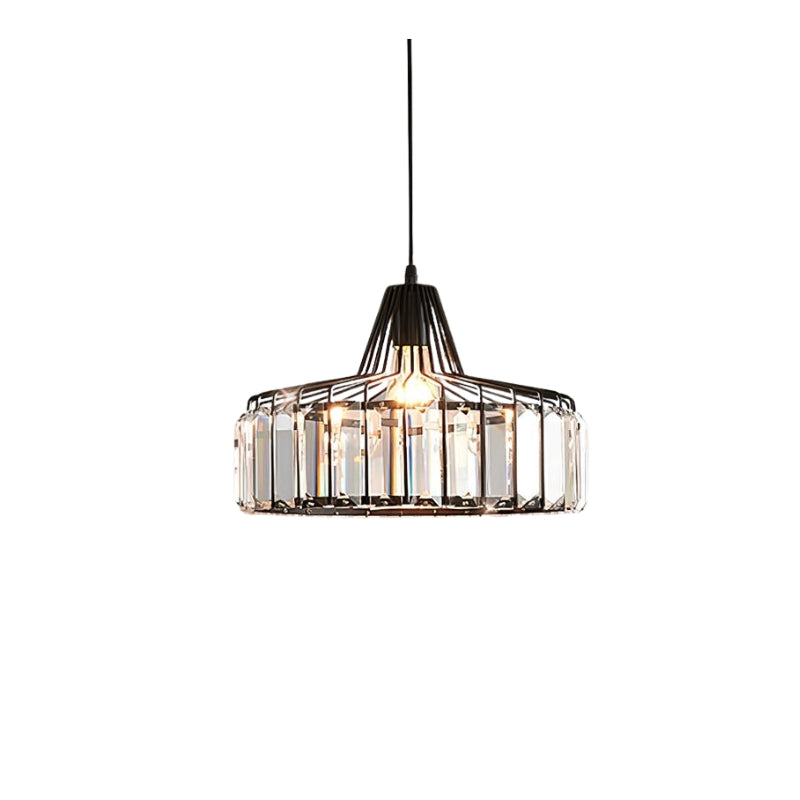 CrystaLuxe – Nordisk LED krystal pendellampe med elegant design