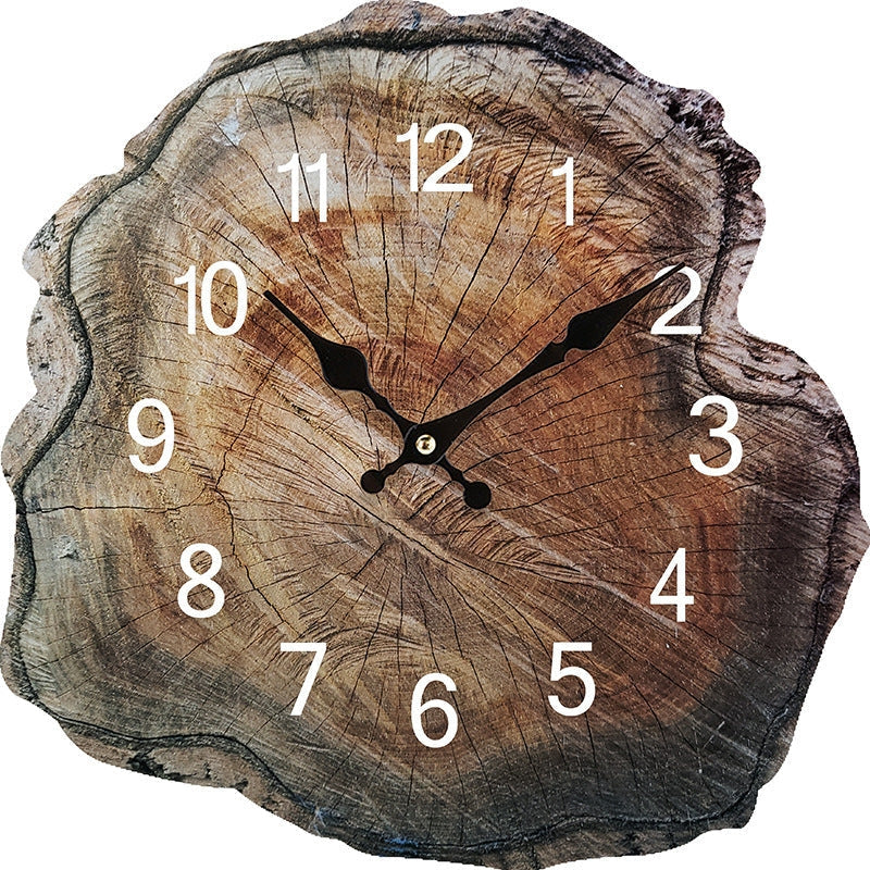 WoodLume – Elegant vægur i træ til minimalistisk indretning