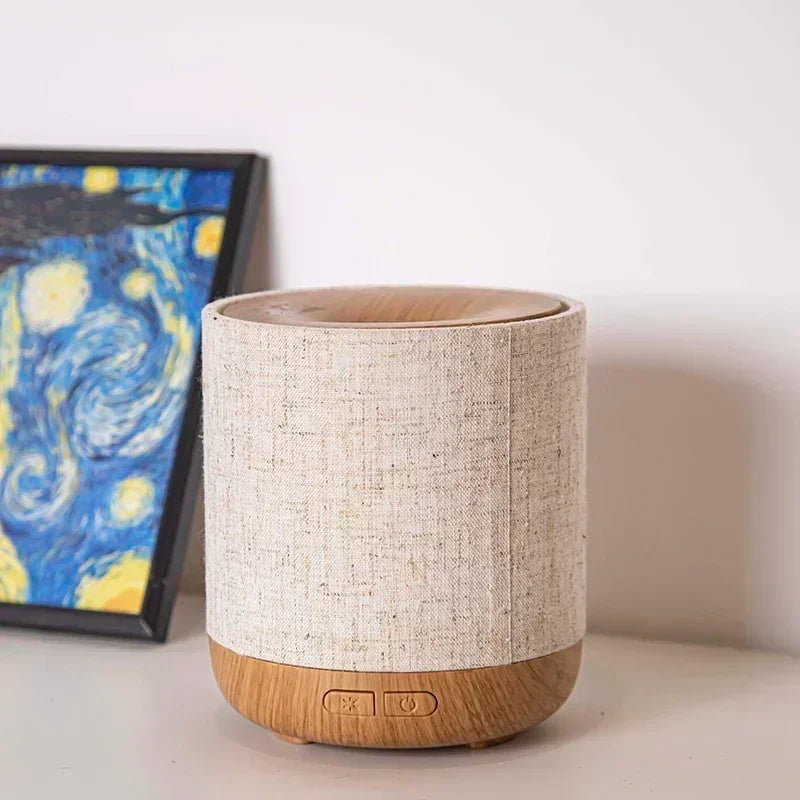 AromaGlow - Aroma Diffuser med LED Belysning og Luftfugtighed