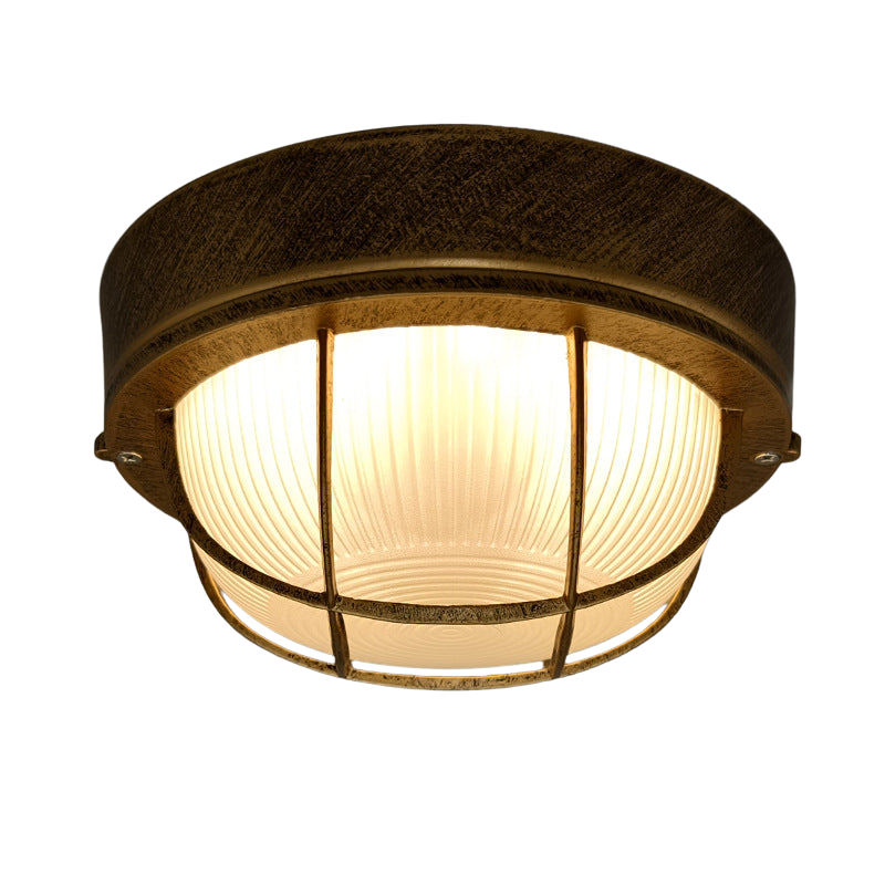 IndusGlow – Industriel loftslampe med 1 lyskilde og indbygget lys