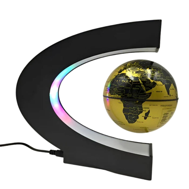 GlobeLume - Oplyst globuslampe med LED-belysning