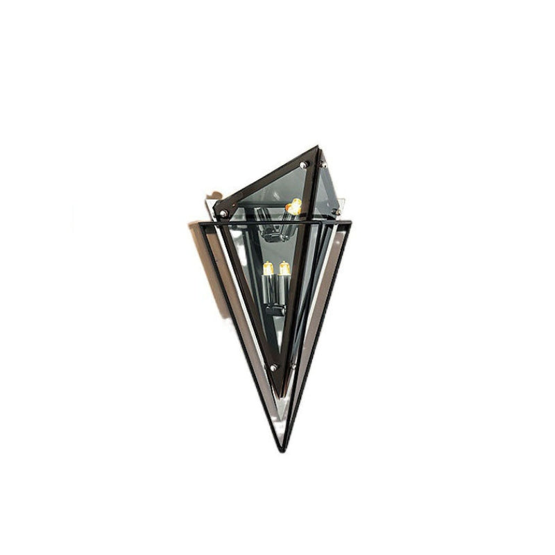 GeoLux – Moderne Geometrisk Væglampe med Diamantdesign