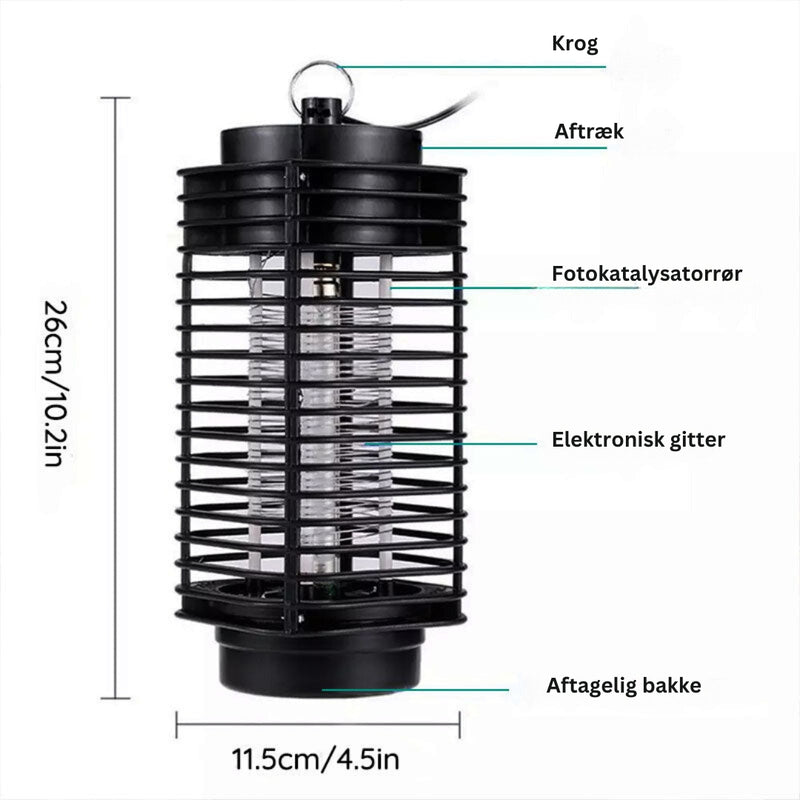 InsectShield - Genopladelig Mosquito Killer Lampe Til Ethvert Rum