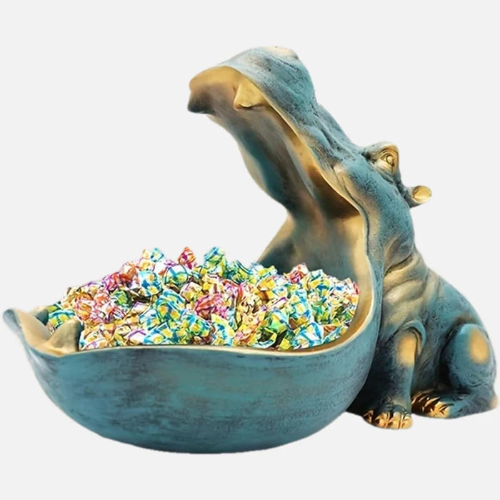HippoHaven – Legesyg skålfigur til funktionel boligindretning