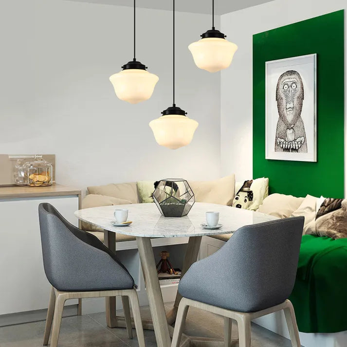 VintageGlow – Elegant geometrisk hængelampe til moderne interiør