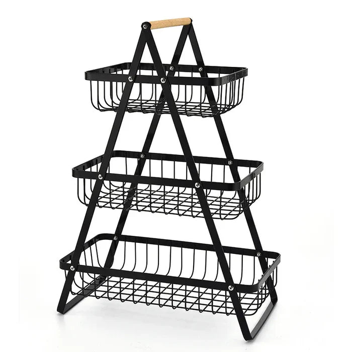 FreshTier - Elegant Multi Tier Frugt Organizer til et rodfrit køkken