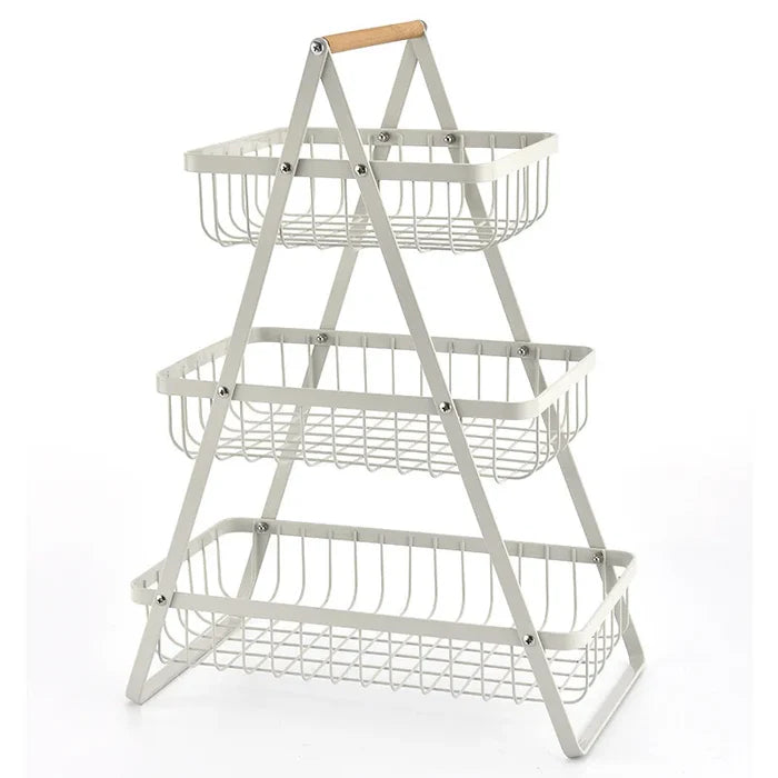 FreshTier - Elegant Multi Tier Frugt Organizer til et rodfrit køkken