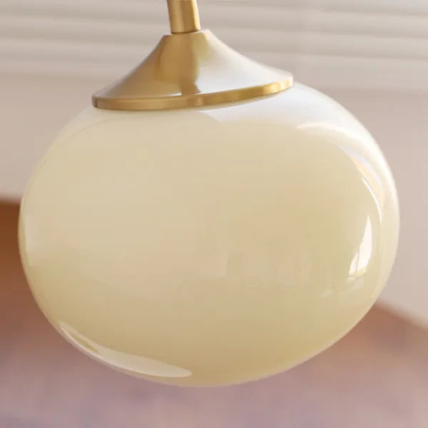 MallowGlow - Moderne bordlampe i skumfidusform til hyggelig belysning