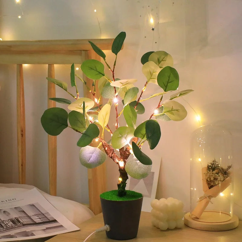 GlowTwig – LED grenlampe med dekorativ potte