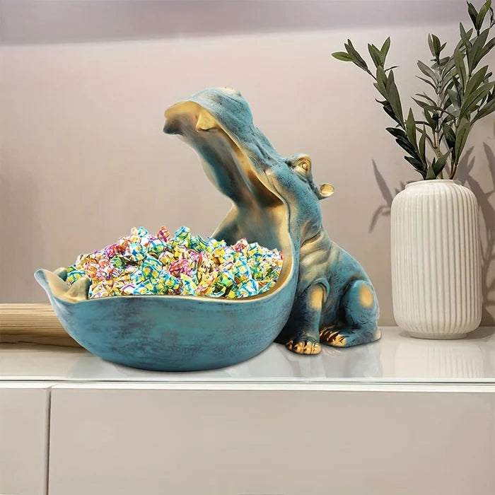 HippoHaven – Legesyg skålfigur til funktionel boligindretning