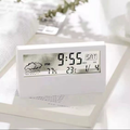 TimeSense - Moderne digitalur med temperatur- og luftfugtighedsvisning