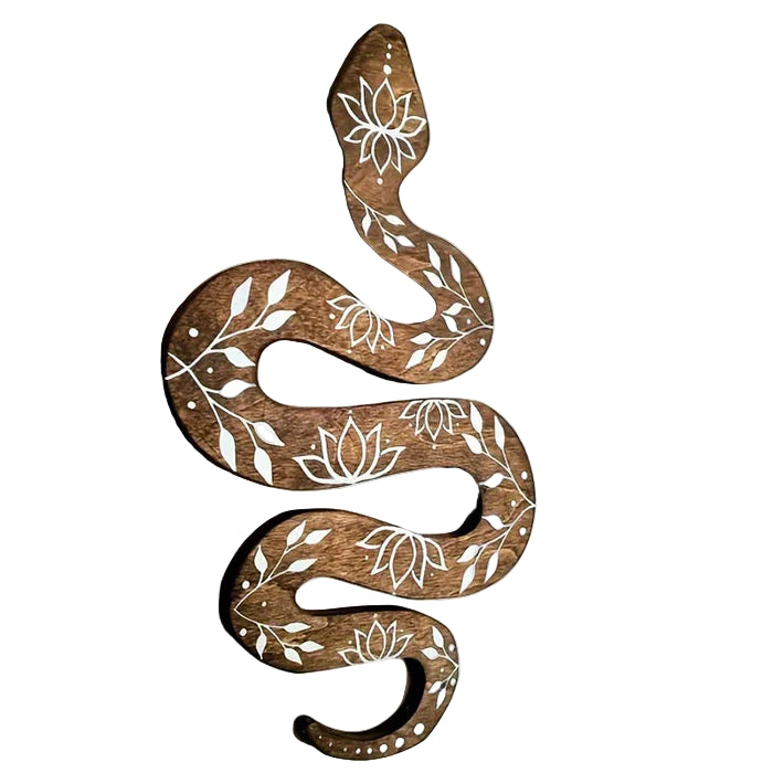 LotusSerpent – Boheme-inspireret slangewallart til spirituelle interiører