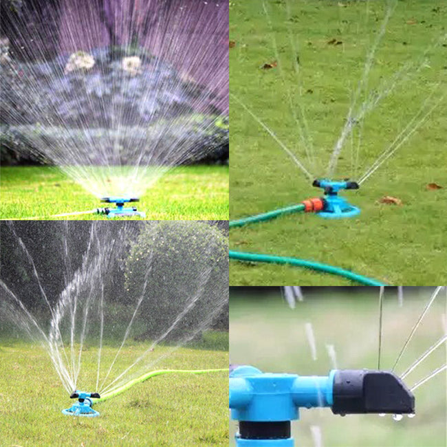 SprinkleEase - 360° sprinkler til effektiv plænehydrering