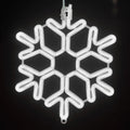 SnowGlow - Frosted Snowflake LED-lys til Vinter Elegance