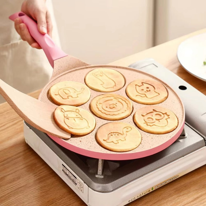 PanPals – 7-kops non stick stegepande med dyreprint