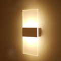 GlowNest – Vægmonteret LED-lampe med berøringssensor og USB-opladning