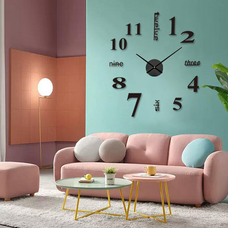 TimeVerse – Moderne vægur med numerisk og ord-timevisning for et stilfuldt look